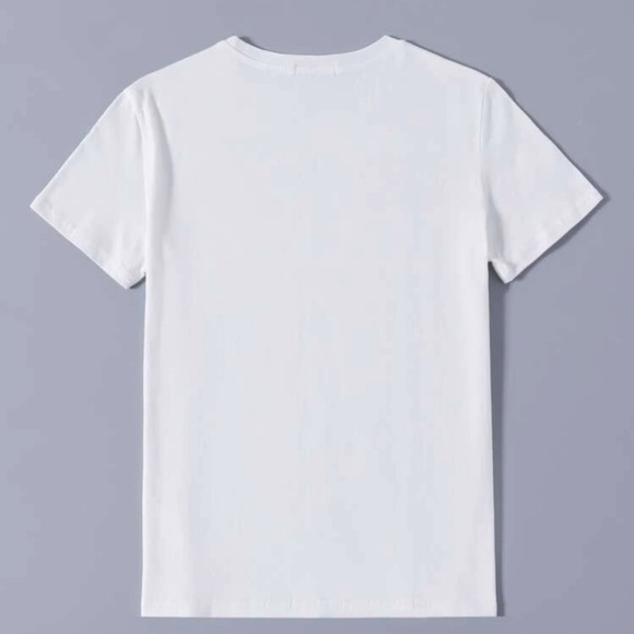 Cartoon Punk Music white short sleeve t-shirt Sz S - Picture 3 of 7